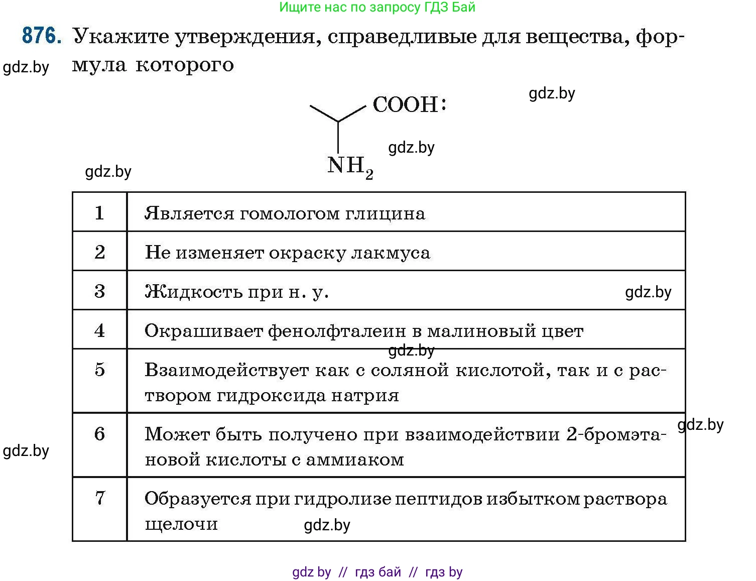 Химия, 10 класс Сборник задач, авторы: Матулис Вадим Эдвардович, Матулис Виталий Эдвардович, Колевич Татьяна Александровна, издательство Национальный институт образования, Минск, 2021, страница 207, номер 876, Условие