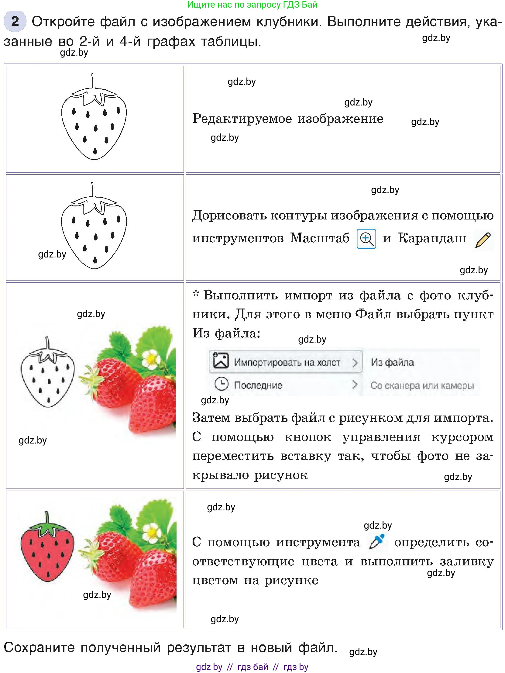 Информатика, 6 класс Учебник, авторы: Котов Владимир Михайлович, Макарова Нина Петровна, Лапо Анжелика Ивановна, Войтехович Елена Николаевна, издательство Народная асвета, Минск, 2024, бирюзового цвета, страница 54, номер 2, Условие