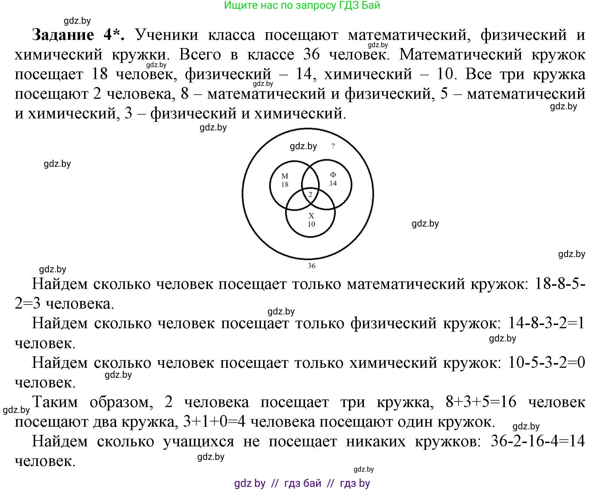 Информатика, 7 класс рабочая тетрадь, автор: Овчинникова Лариса Генадьевна, издательство Аверсэв, Минск, 2017, голубого цвета, страница 30, номер 4, Решение