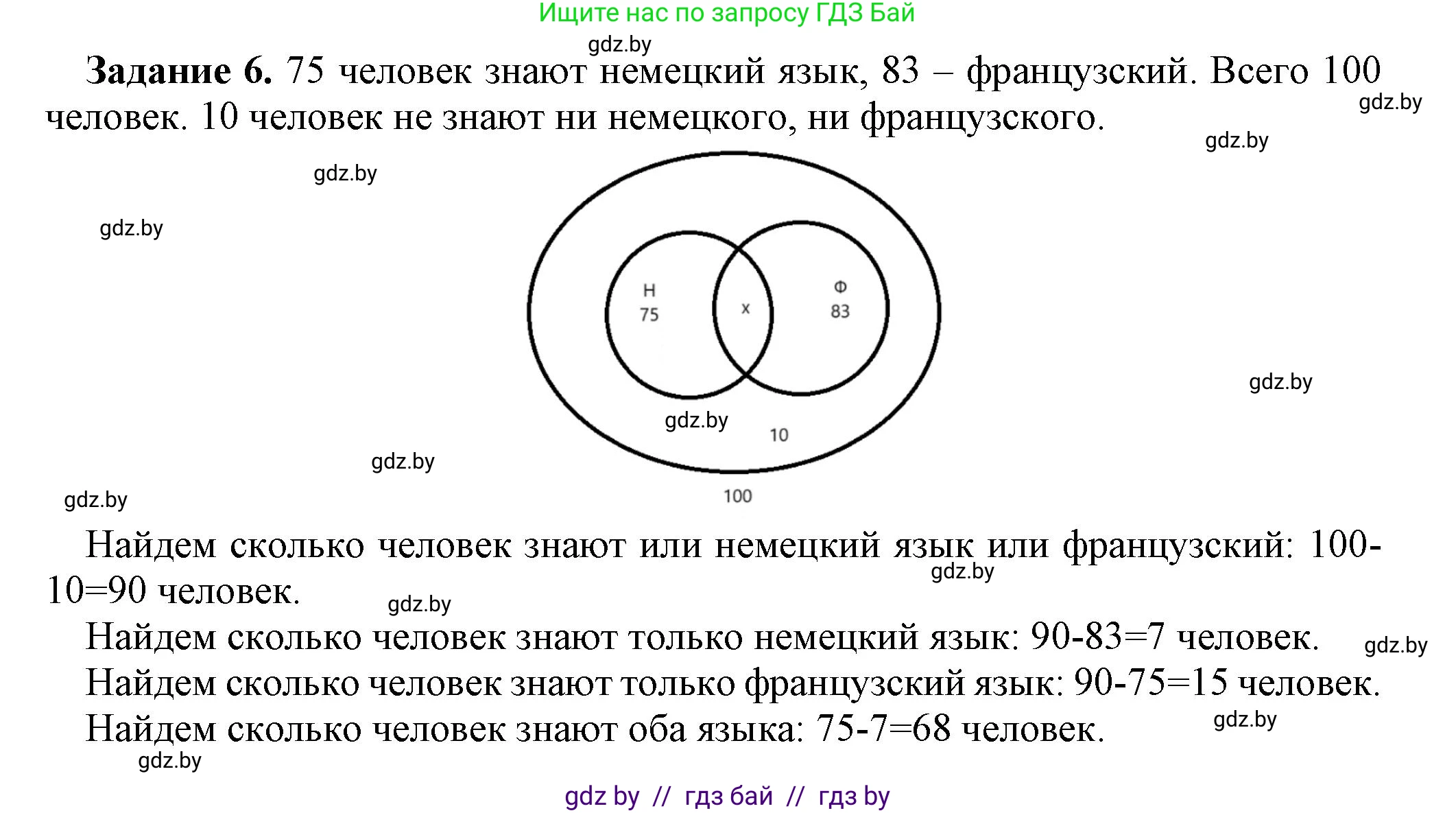 Информатика, 7 класс рабочая тетрадь, автор: Овчинникова Лариса Генадьевна, издательство Аверсэв, Минск, 2017, голубого цвета, страница 31, номер 6, Решение