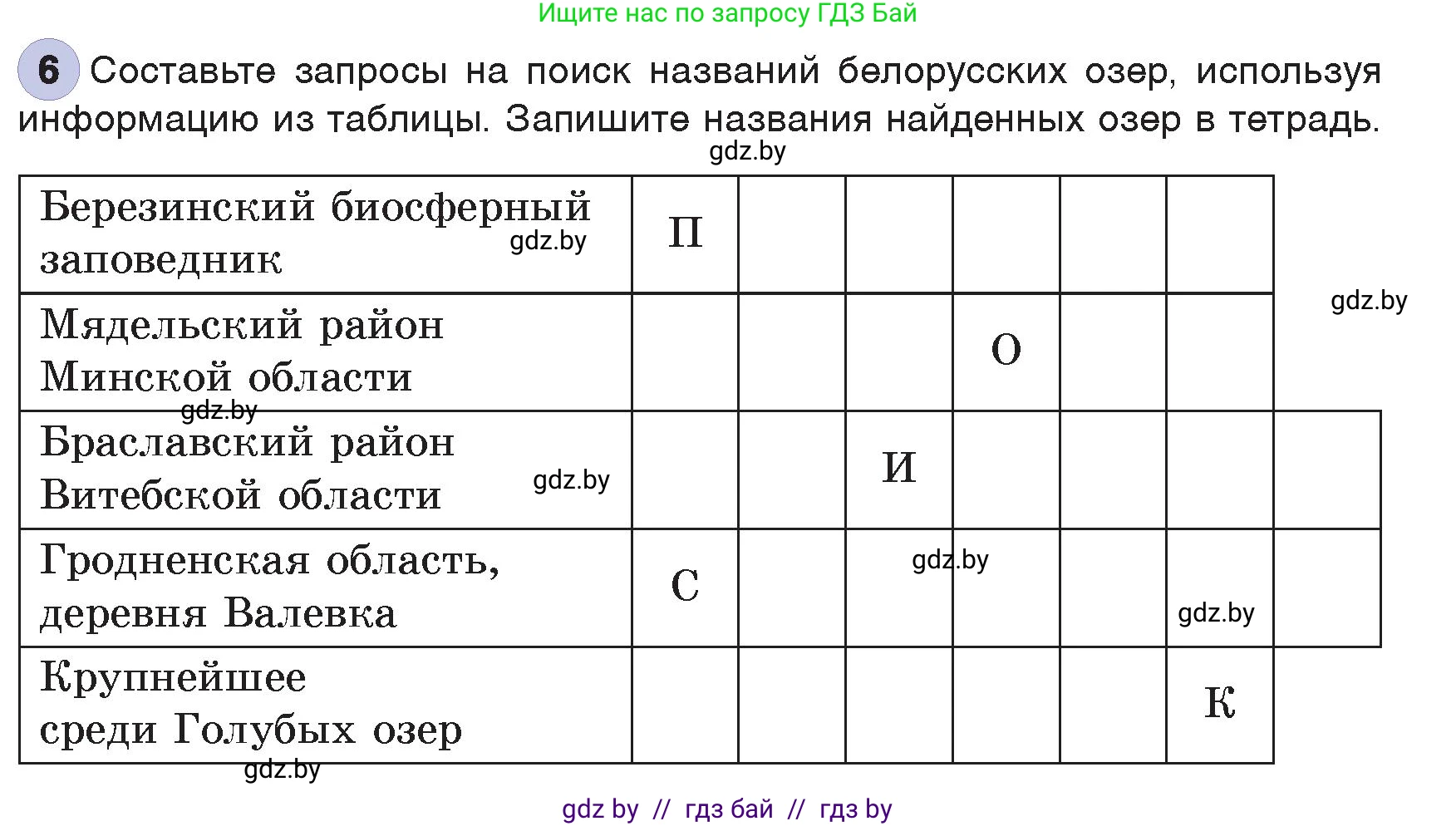 Информатика, 7 класс Учебник, авторы: Котов Владимир Михайлович, Лапо Анжелика Ивановна, Войтехович Елена Николаевна, издательство Народная асвета, Минск, 2017, страница 43, номер 6, Условие
