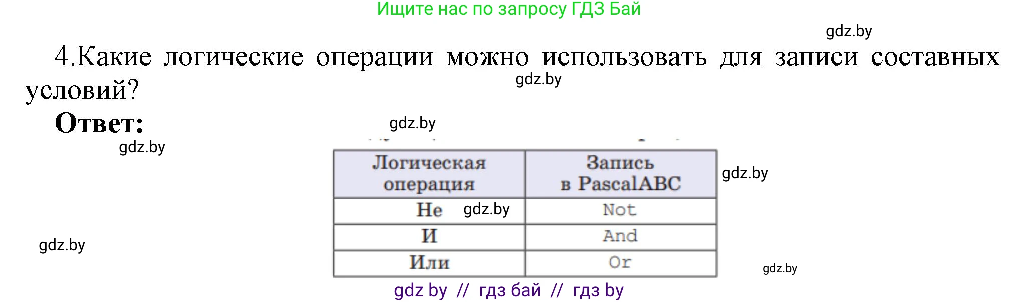 Информатика, 7 класс Учебник, авторы: Котов Владимир Михайлович, Лапо Анжелика Ивановна, Войтехович Елена Николаевна, издательство Народная асвета, Минск, 2017, страница 81, номер 4, Решение