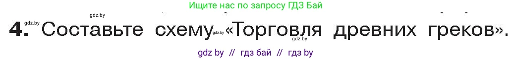 История Древнего мира, 5 класс Учебник, авторы: Кошелев Владимир Сергеевич, Прохоров Андрей Аркадьевич, Перзашкевич Олег Валерьевич, Журавлевич Ольга Георгиевна, издательство Народная асвета, Минск, 2019, коричневого цвета, Часть 2, страница 7, номер 4, Условие