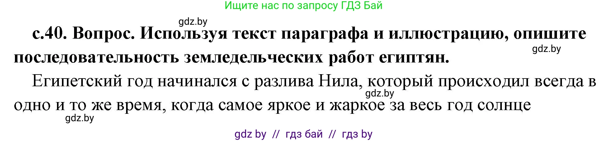 История Древнего мира, 5 класс Учебник, авторы: Кошелев Владимир Сергеевич, Прохоров Андрей Аркадьевич, Перзашкевич Олег Валерьевич, Журавлевич Ольга Георгиевна, издательство Народная асвета, Минск, 2019, коричневого цвета, Часть 1, страница 40, номер 3, Решение (краткий ответ)