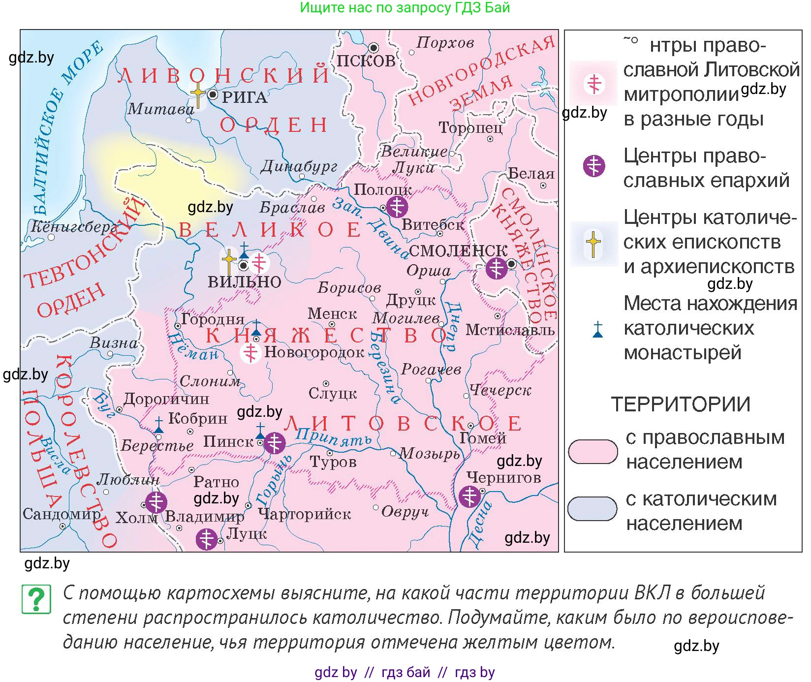 История Беларуси (Гісторыя Беларусі), 6 класс Учебник, авторы: Темушев Степан Николаевич, Бохан Юрий Николаевич, издательство Издательский центр БГУ, Минск, 2023, страница 158, номер 6, Условие