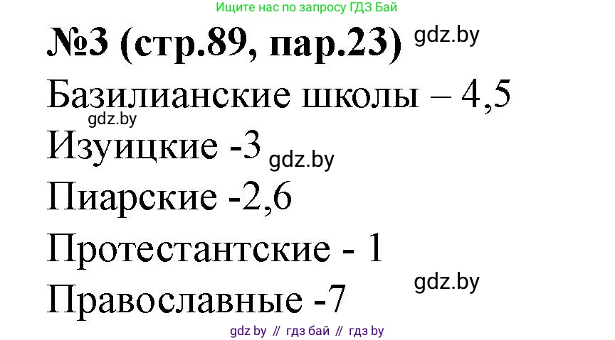История Беларуси (Гісторыя Беларусі), 7 класс рабочая тетрадь, авторы: Скепьян Анастасия Анатольевна, Кравченко Ольга Викторовна, издательство Аверсэв, Минск, 2018, бежевого цвета, страница 89, номер 3, Решение