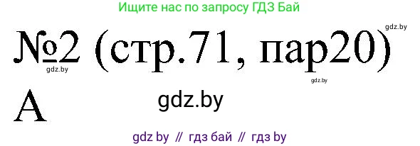 Всемирная история, 8 класс рабочая тетрадь, авторы: Кошелев Владимир Сергеевич, Кошелева Наталья Владимировна, Байдакова Наталья Владимировна, издательство Аверсэв, Минск, 2019, коричневого цвета, страница 71, номер 2, Решение