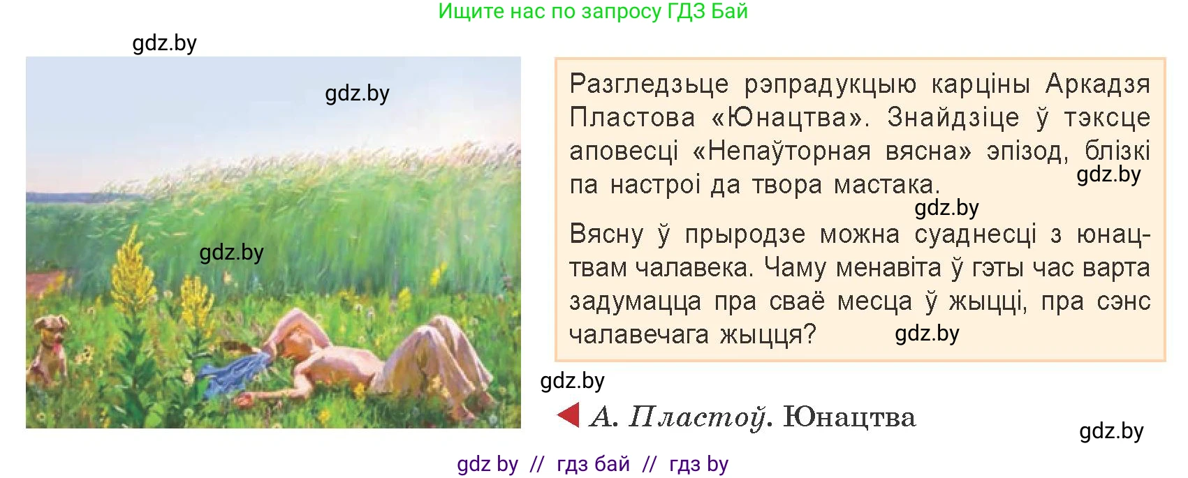 Белорусская литература (Беларуская літаратура), 9 класс Учебник, авторы: Праскаловіч Вольга Уладзіміраўна, Рагойша Вячаслаў Пятровіч, Шамякіна Таццяна Іванаўна, Кабржыцкая Т В, Жуковіч Мікалай Васільевіч, издательство Нацыянальны інстытут адукацыі, Минск, 2019, салатового цвета, страница 212, Условие
