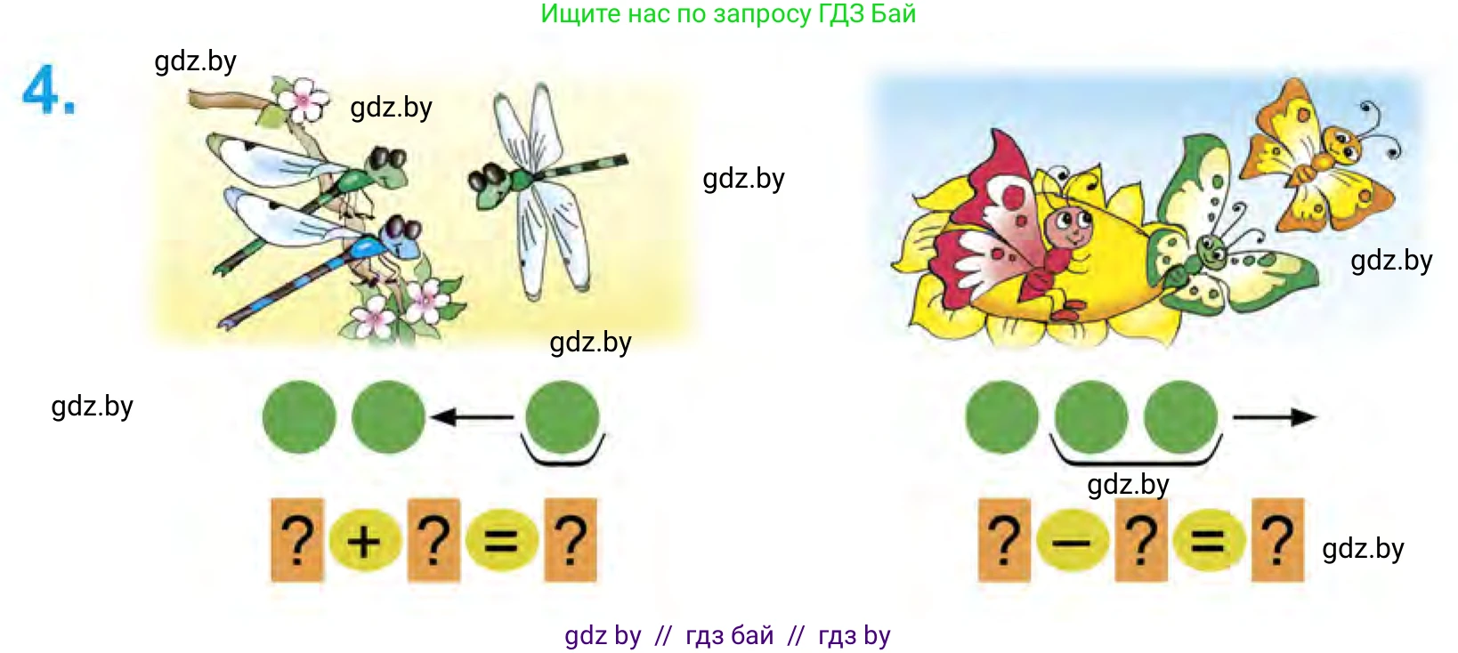 Математика, 1 класс Учебник, авторы: Муравьева Галина Леонидовна, Урбан Мария Анатольевна, издательство Академия образования, Минск, 2024, Часть 1, страница 31, номер 4, Условие