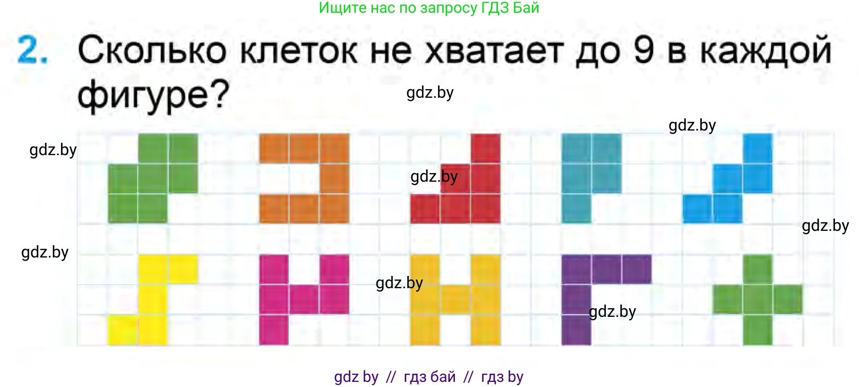 Математика, 1 класс Учебник, авторы: Муравьева Галина Леонидовна, Урбан Мария Анатольевна, издательство Академия образования, Минск, 2024, Часть 1, страница 92, номер 2, Условие