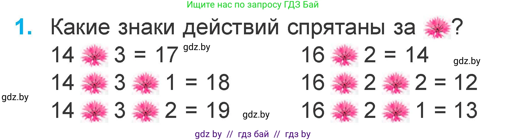 Математика, 1 класс Учебник, авторы: Муравьева Галина Леонидовна, Урбан Мария Анатольевна, издательство Академия образования, Минск, 2024, Часть 2, страница 50, номер 1, Условие