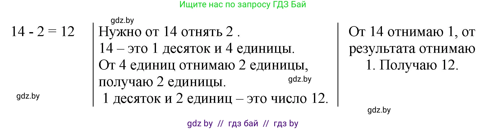 Математика, 1 класс Учебник, авторы: Муравьева Галина Леонидовна, Урбан Мария Анатольевна, издательство Академия образования, Минск, 2024, Часть 2, страница 34, номер 1, Решение (продолжение 2)