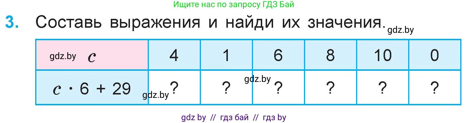 Математика, 3 класс Учебник, авторы: Муравьева Галина Леонидовна, Урбан Мария Анатольевна, издательство Национальный институт образования, Минск, 2021, оранжевого цвета, Часть 1, страница 107, номер 3, Условие