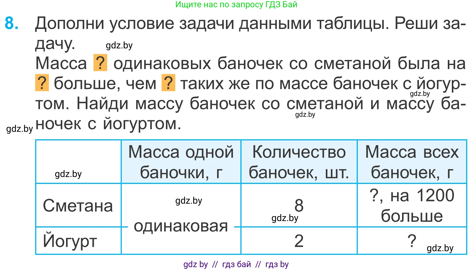 Математика, 4 класс Учебник, авторы: Муравьева Галина Леонидовна, Урбан Мария Анатольевна, издательство Национальный институт образования, Минск, 2022, розового цвета, Часть 2, страница 37, номер 8, Условие