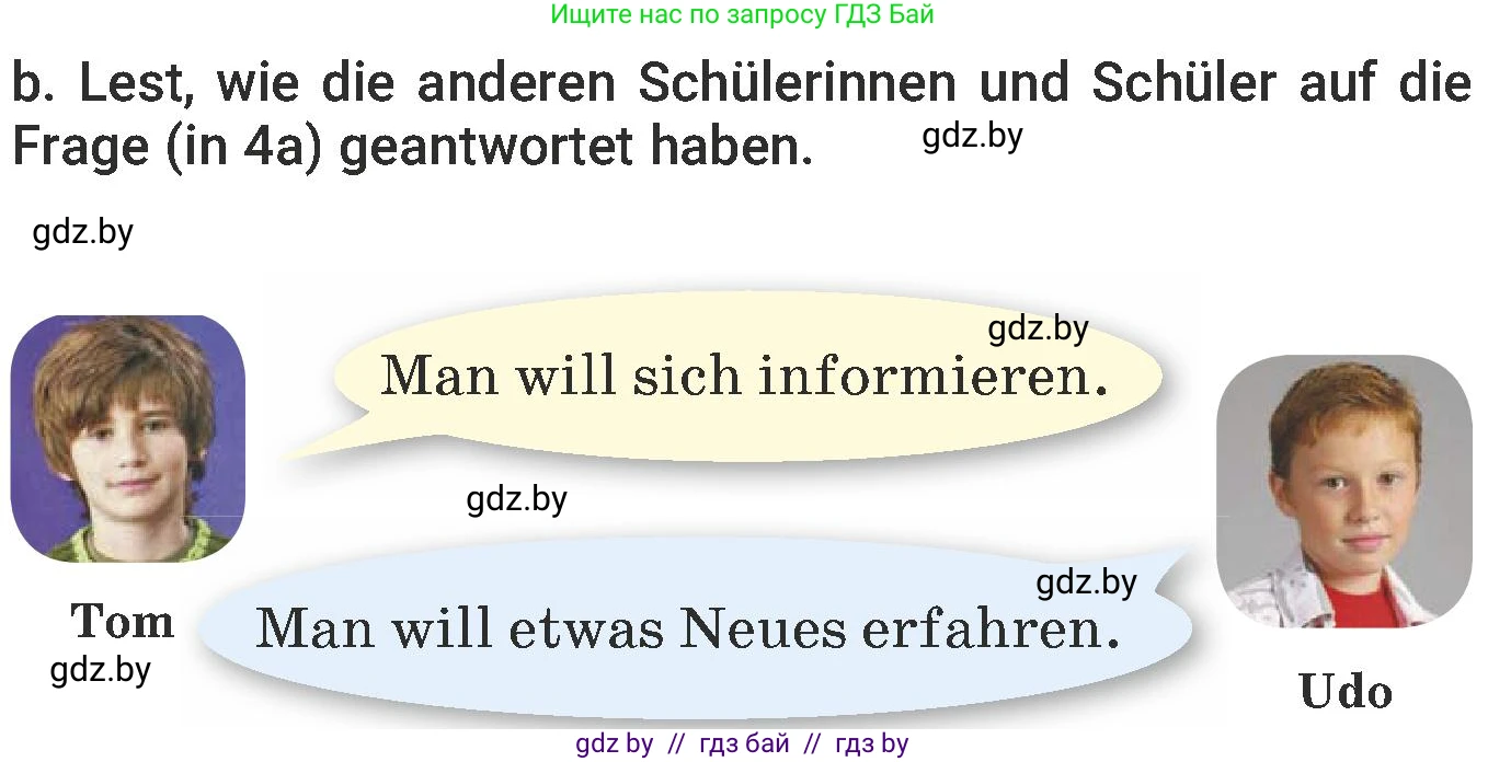 Немецкий язык (Deutsch), 6 класс Учебник (Schülerbuch), авторы: Будько Антонина Филипповна (Budjko Antonina), Урбанович Инна Ювинальевна (Urbanowitsch Ina), издательство Вышэйшая школа, Минск, 2020, бежевого цвета, страница 91, номер b, Условие
