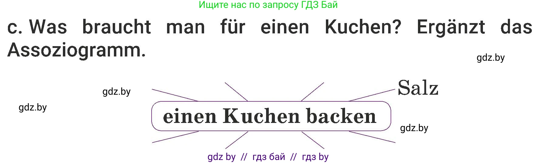 Немецкий язык (Deutsch), 6 класс Учебник (Schülerbuch), авторы: Будько Антонина Филипповна (Budjko Antonina), Урбанович Инна Ювинальевна (Urbanowitsch Ina), издательство Вышэйшая школа, Минск, 2020, бежевого цвета, страница 121, номер c, Условие