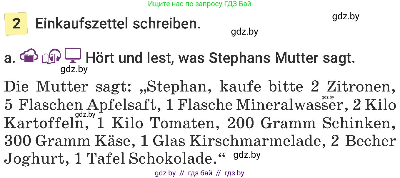Немецкий язык (Deutsch), 6 класс Учебник (Schülerbuch), авторы: Будько Антонина Филипповна (Budjko Antonina), Урбанович Инна Ювинальевна (Urbanowitsch Ina), издательство Вышэйшая школа, Минск, 2020, бежевого цвета, страница 130, номер a, Условие