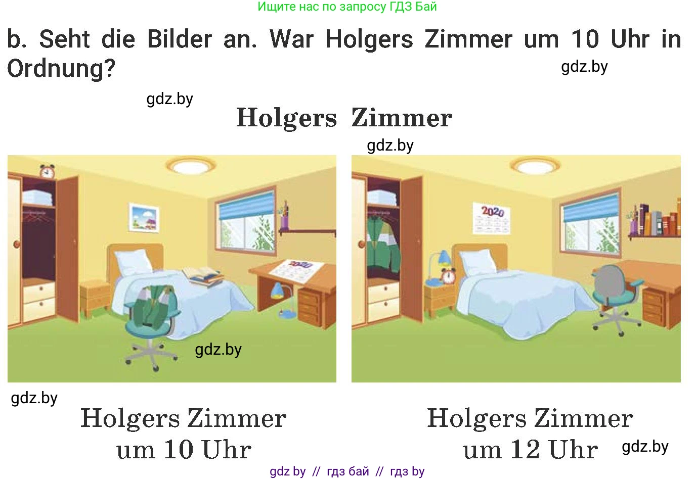 Немецкий язык (Deutsch), 6 класс Учебник (Schülerbuch), авторы: Будько Антонина Филипповна (Budjko Antonina), Урбанович Инна Ювинальевна (Urbanowitsch Ina), издательство Вышэйшая школа, Минск, 2020, бежевого цвета, страница 158, номер b, Условие