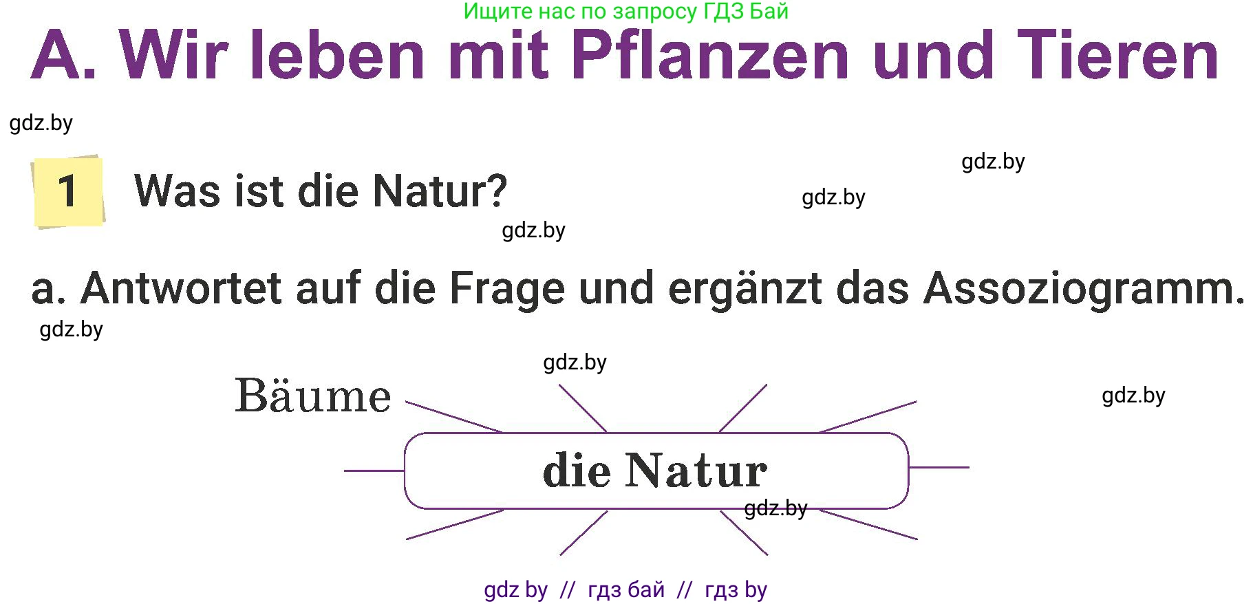 Немецкий язык (Deutsch), 6 класс Учебник (Schülerbuch), авторы: Будько Антонина Филипповна (Budjko Antonina), Урбанович Инна Ювинальевна (Urbanowitsch Ina), издательство Вышэйшая школа, Минск, 2020, бежевого цвета, страница 174, номер a, Условие