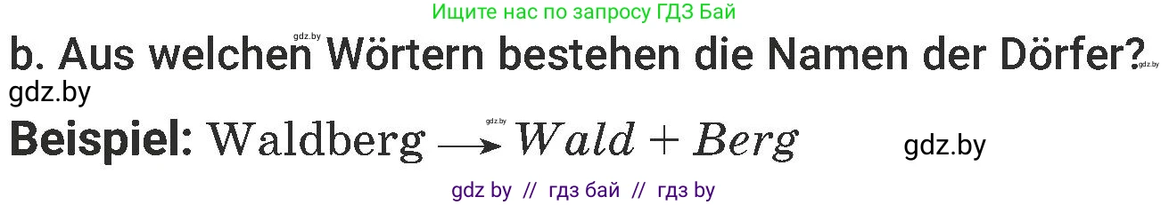 Немецкий язык (Deutsch), 6 класс Учебник (Schülerbuch), авторы: Будько Антонина Филипповна (Budjko Antonina), Урбанович Инна Ювинальевна (Urbanowitsch Ina), издательство Вышэйшая школа, Минск, 2020, бежевого цвета, страница 181, номер b, Условие