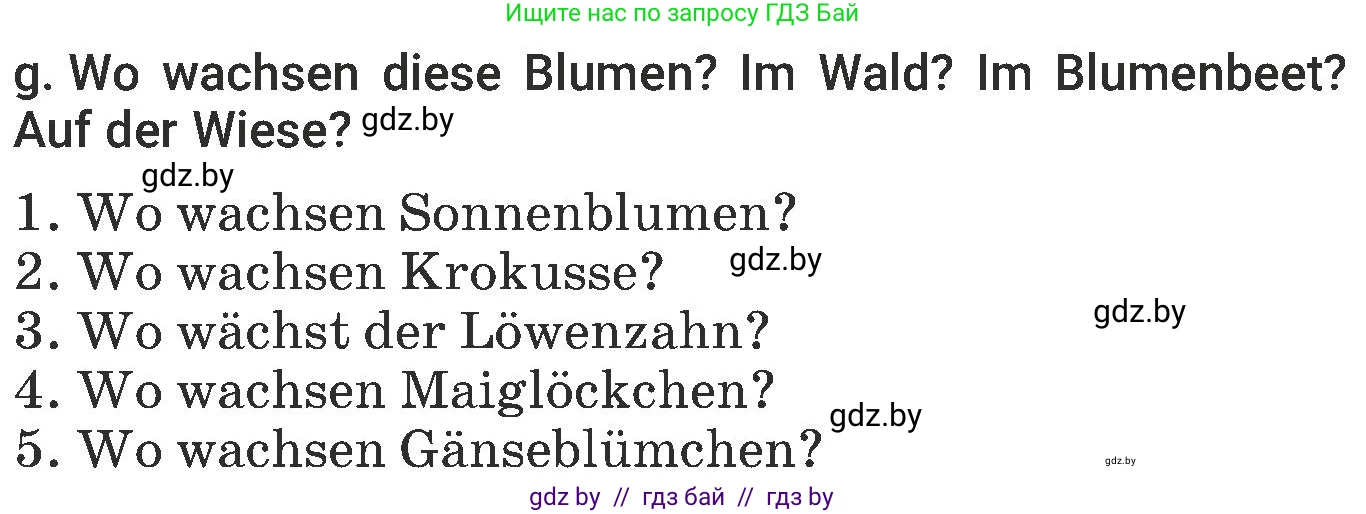 Немецкий язык (Deutsch), 6 класс Учебник (Schülerbuch), авторы: Будько Антонина Филипповна (Budjko Antonina), Урбанович Инна Ювинальевна (Urbanowitsch Ina), издательство Вышэйшая школа, Минск, 2020, бежевого цвета, страница 184, номер g, Условие