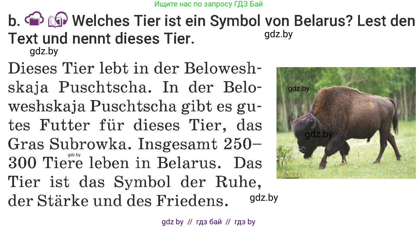 Немецкий язык (Deutsch), 6 класс Учебник (Schülerbuch), авторы: Будько Антонина Филипповна (Budjko Antonina), Урбанович Инна Ювинальевна (Urbanowitsch Ina), издательство Вышэйшая школа, Минск, 2020, бежевого цвета, страница 235, номер b, Условие