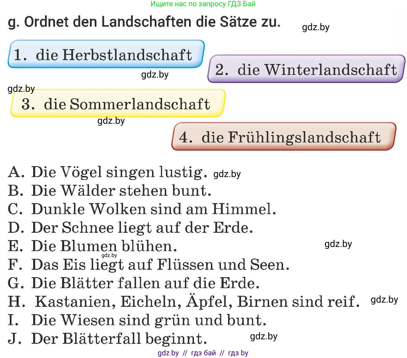 Немецкий язык (Deutsch), 6 класс Учебник (Schülerbuch), авторы: Будько Антонина Филипповна (Budjko Antonina), Урбанович Инна Ювинальевна (Urbanowitsch Ina), издательство Вышэйшая школа, Минск, 2020, бежевого цвета, страница 239, номер g, Условие