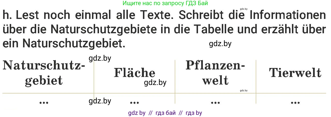 Немецкий язык (Deutsch), 6 класс Учебник (Schülerbuch), авторы: Будько Антонина Филипповна (Budjko Antonina), Урбанович Инна Ювинальевна (Urbanowitsch Ina), издательство Вышэйшая школа, Минск, 2020, бежевого цвета, страница 247, номер h, Условие