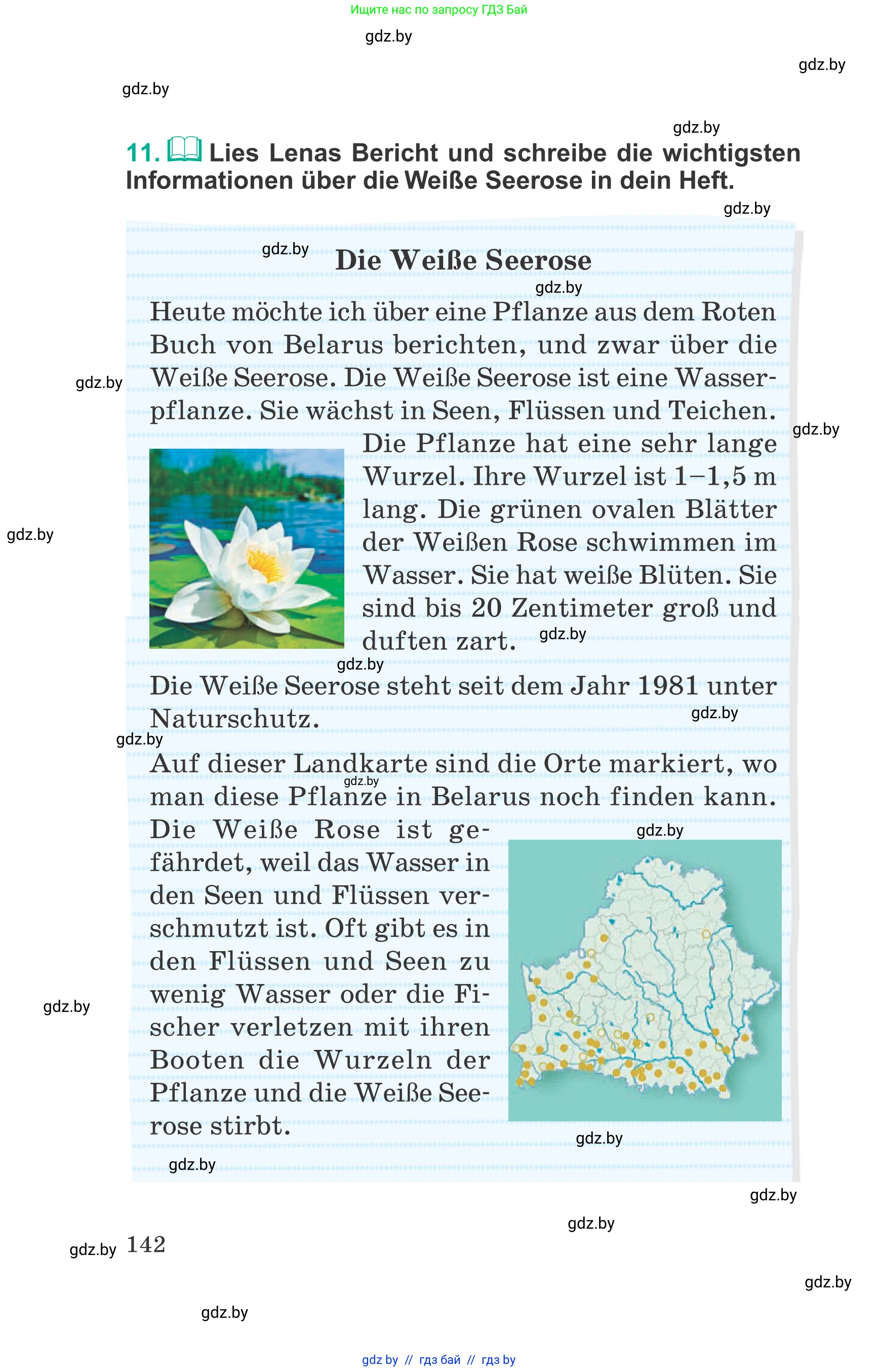 Немецкий язык (Deutsch), 6 класс Учебник (Schülerbuch), авторы: Зуевская Елена Викторовна, Салынская Светлана Ивановна, Негурэ Ольга Вячеславовна, издательство Вышэйшая школа, Минск, 2022, жёлтого цвета, Teil 2, страница 142