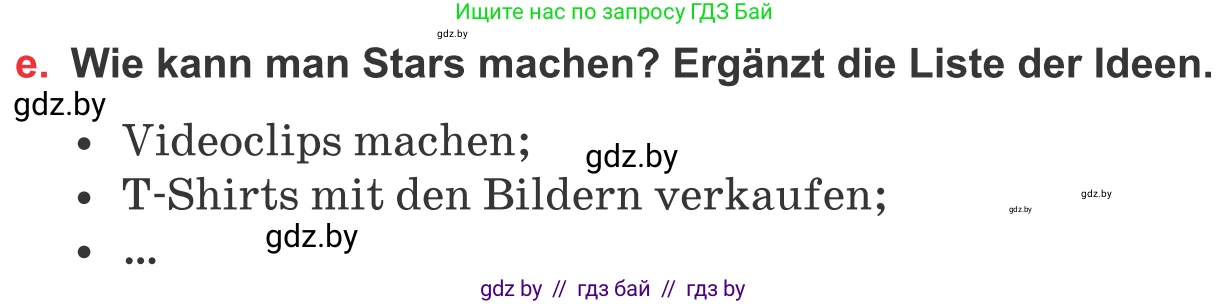 Немецкий язык (Deutsch), 8 класс Учебник (Schülerbuch), авторы: Будько Антонина Филипповна (Budjko Antonina), Урбанович Инна Ювинальевна (Urbanowitsch Ina), издательство Вышэйшая школа, Минск, 2018, страница 82, номер 7e, Условие