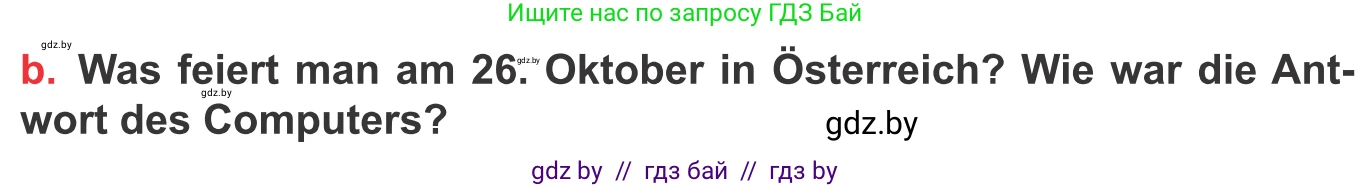 Немецкий язык (Deutsch), 8 класс Учебник (Schülerbuch), авторы: Будько Антонина Филипповна (Budjko Antonina), Урбанович Инна Ювинальевна (Urbanowitsch Ina), издательство Вышэйшая школа, Минск, 2018, страница 114, номер 6b, Условие