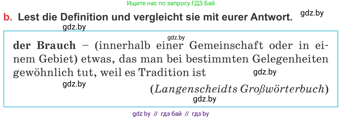Немецкий язык (Deutsch), 8 класс Учебник (Schülerbuch), авторы: Будько Антонина Филипповна (Budjko Antonina), Урбанович Инна Ювинальевна (Urbanowitsch Ina), издательство Вышэйшая школа, Минск, 2018, страница 114, номер 1b, Условие