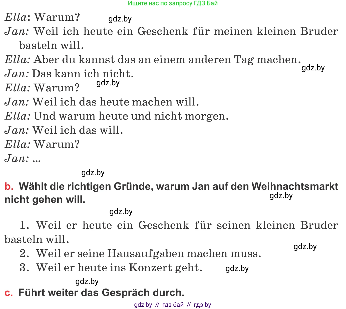 Немецкий язык (Deutsch), 8 класс Учебник (Schülerbuch), авторы: Будько Антонина Филипповна (Budjko Antonina), Урбанович Инна Ювинальевна (Urbanowitsch Ina), издательство Вышэйшая школа, Минск, 2018, страница 136, номер 9, Условие (продолжение 2)