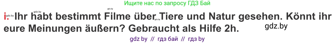 Немецкий язык (Deutsch), 8 класс Учебник (Schülerbuch), авторы: Будько Антонина Филипповна (Budjko Antonina), Урбанович Инна Ювинальевна (Urbanowitsch Ina), издательство Вышэйшая школа, Минск, 2018, страница 163, номер 2i, Условие