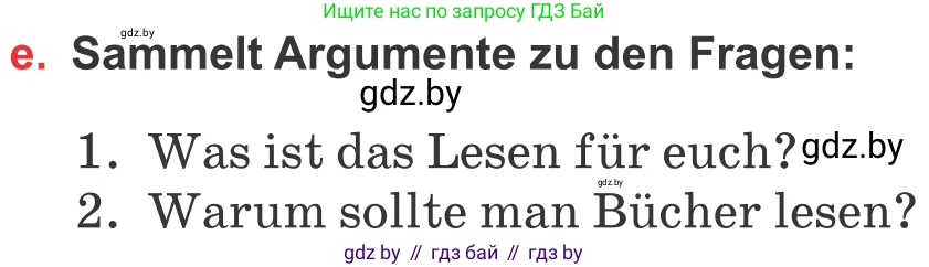 Немецкий язык (Deutsch), 8 класс Учебник (Schülerbuch), авторы: Будько Антонина Филипповна (Budjko Antonina), Урбанович Инна Ювинальевна (Urbanowitsch Ina), издательство Вышэйшая школа, Минск, 2018, страница 173, номер 1e, Условие