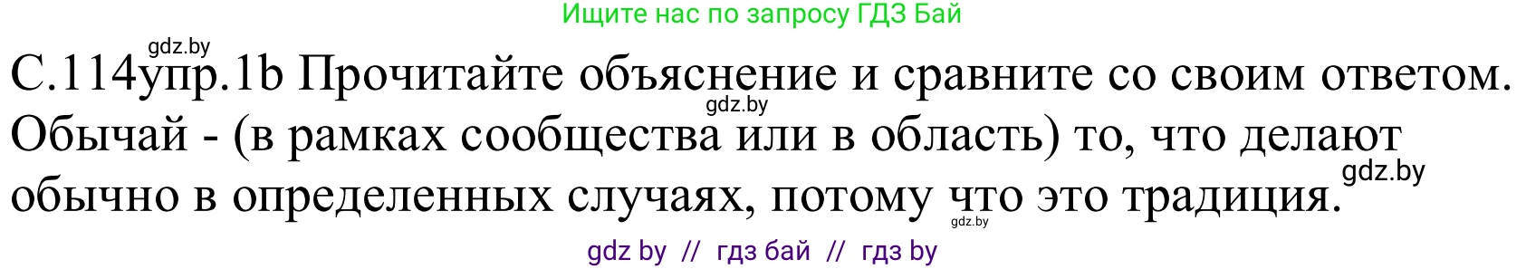 Немецкий язык (Deutsch), 8 класс Учебник (Schülerbuch), авторы: Будько Антонина Филипповна (Budjko Antonina), Урбанович Инна Ювинальевна (Urbanowitsch Ina), издательство Вышэйшая школа, Минск, 2018, страница 114, номер 1b, Решение
