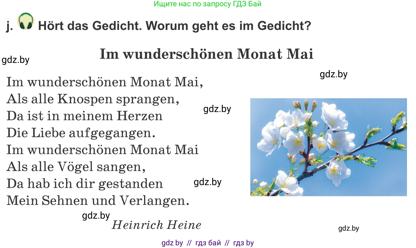 Немецкий язык (Deutsch), 9 класс Учебник (Schülerbuch), авторы: Будько Антонина Филипповна (Budjko Antonina), Урбанович Инна Ювинальевна (Urbanowitsch Ina), издательство Вышэйшая школа, Минск, 2018, серого цвета, страница 64, номер 7j, Условие