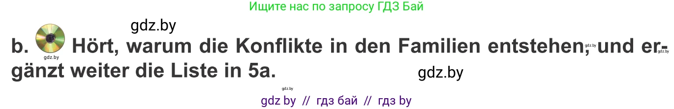 Немецкий язык (Deutsch), 9 класс Учебник (Schülerbuch), авторы: Будько Антонина Филипповна (Budjko Antonina), Урбанович Инна Ювинальевна (Urbanowitsch Ina), издательство Вышэйшая школа, Минск, 2018, серого цвета, страница 80, номер 5b, Условие