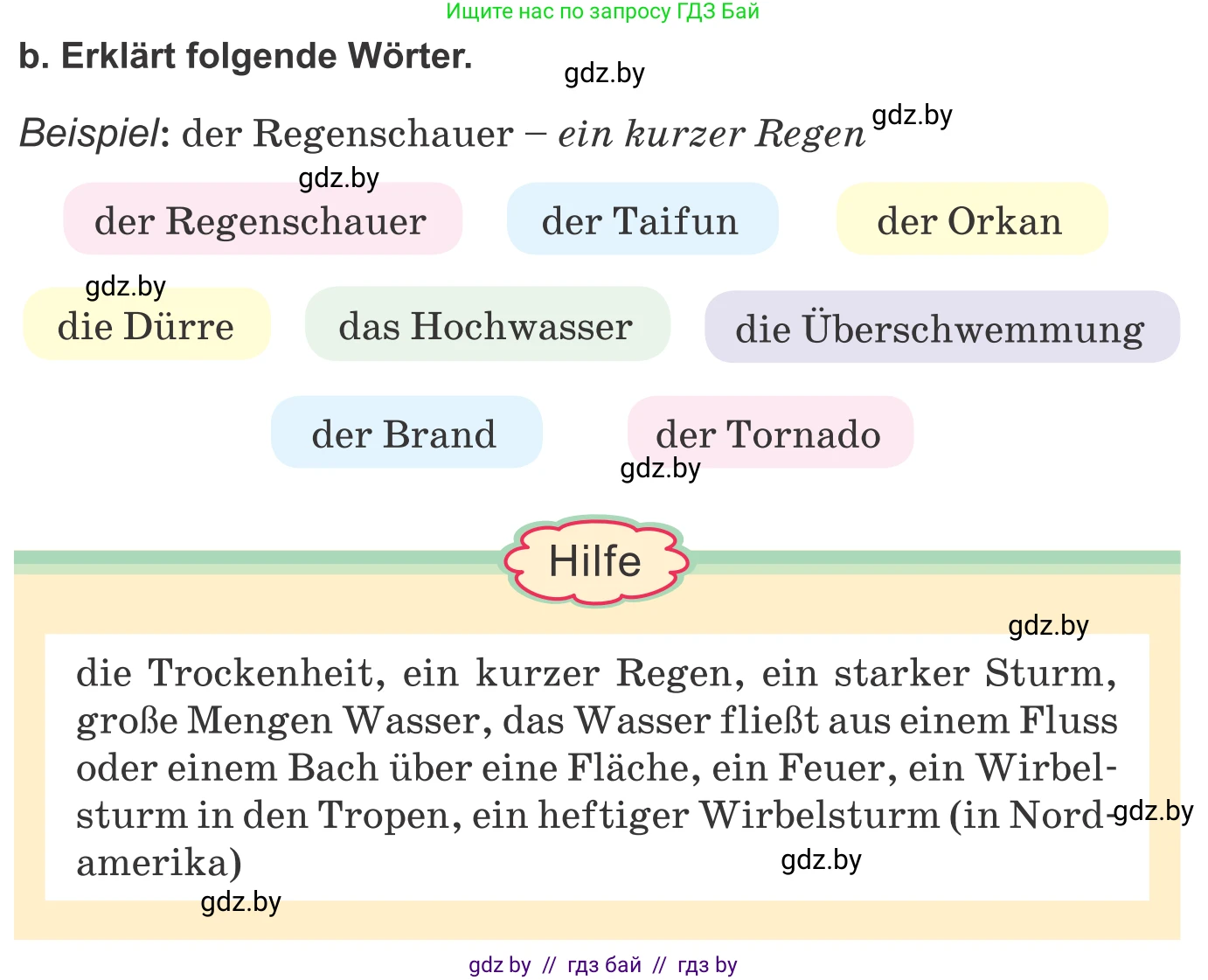 Немецкий язык (Deutsch), 9 класс Учебник (Schülerbuch), авторы: Будько Антонина Филипповна (Budjko Antonina), Урбанович Инна Ювинальевна (Urbanowitsch Ina), издательство Вышэйшая школа, Минск, 2018, серого цвета, страница 237, номер 6b, Условие