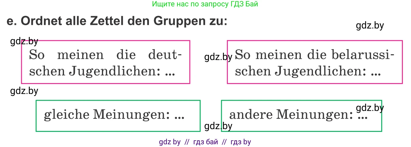 Немецкий язык (Deutsch), 9 класс Учебник (Schülerbuch), авторы: Будько Антонина Филипповна (Budjko Antonina), Урбанович Инна Ювинальевна (Urbanowitsch Ina), издательство Вышэйшая школа, Минск, 2018, серого цвета, страница 251, номер 1e, Условие