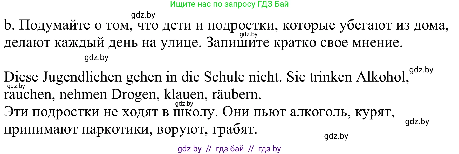 Немецкий язык (Deutsch), 9 класс Учебник (Schülerbuch), авторы: Будько Антонина Филипповна (Budjko Antonina), Урбанович Инна Ювинальевна (Urbanowitsch Ina), издательство Вышэйшая школа, Минск, 2018, серого цвета, страница 90, номер 3b, Решение