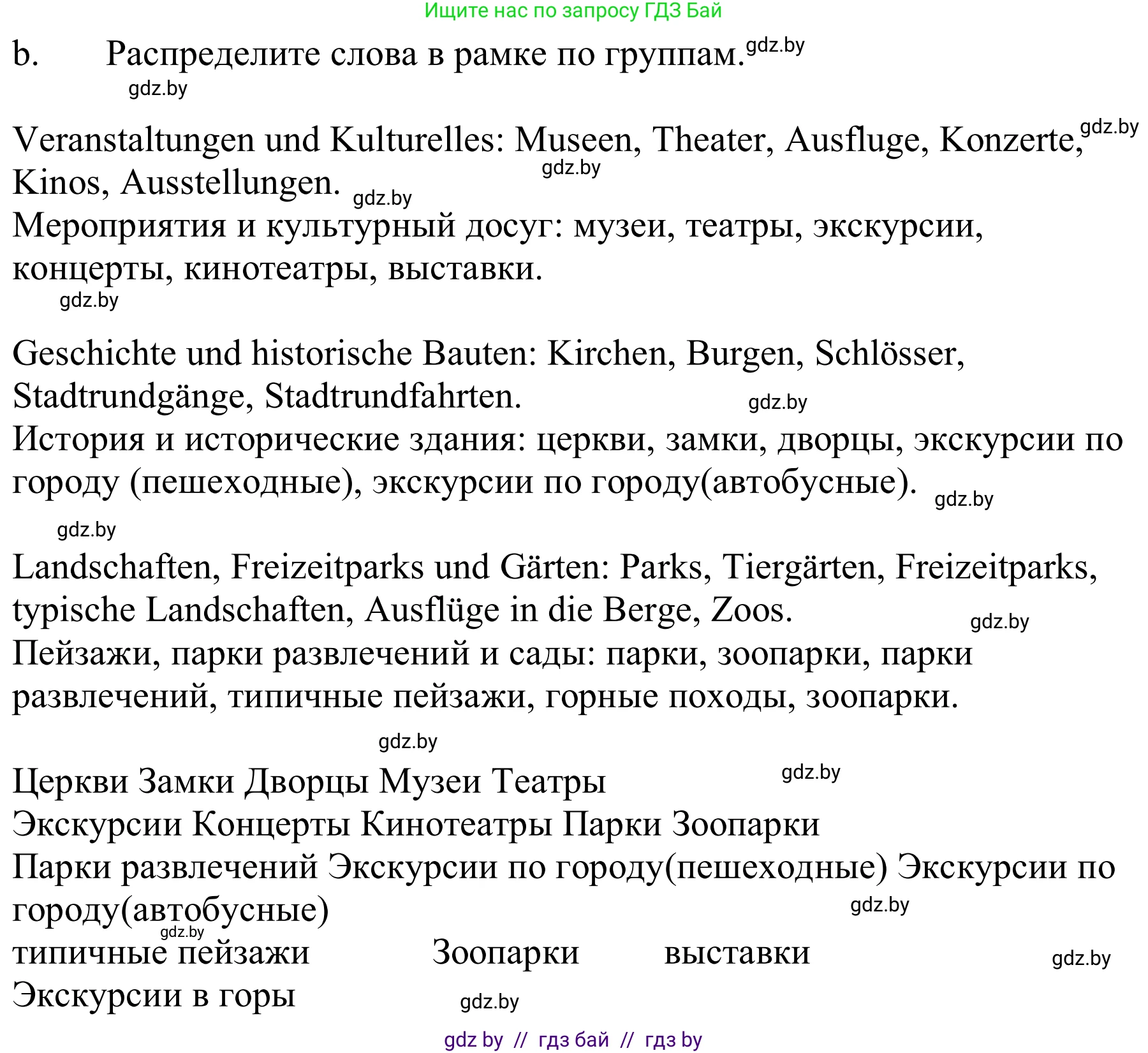 Немецкий язык (Deutsch), 9 класс Учебник (Schülerbuch), авторы: Будько Антонина Филипповна (Budjko Antonina), Урбанович Инна Ювинальевна (Urbanowitsch Ina), издательство Вышэйшая школа, Минск, 2018, серого цвета, страница 254, номер 3b, Решение