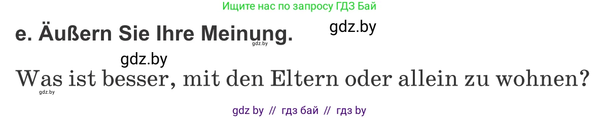 Немецкий язык (Deutsch), 10 класс Учебник (Schülerbuch), авторы: Будько Антонина Филипповна (Budjko Antonina), Урбанович Инна Ювинальевна (Urbanowitsch Ina), издательство Вышэйшая школа, Минск, 2018, оранжевого цвета, страница 29, номер 2e, Условие