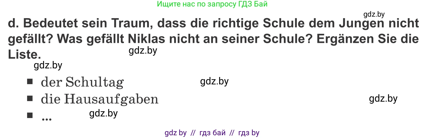 Немецкий язык (Deutsch), 10 класс Учебник (Schülerbuch), авторы: Будько Антонина Филипповна (Budjko Antonina), Урбанович Инна Ювинальевна (Urbanowitsch Ina), издательство Вышэйшая школа, Минск, 2018, оранжевого цвета, страница 74, номер 7d, Условие