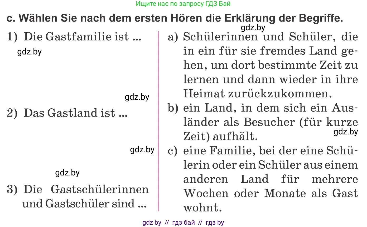 Немецкий язык (Deutsch), 10 класс Учебник (Schülerbuch), авторы: Будько Антонина Филипповна (Budjko Antonina), Урбанович Инна Ювинальевна (Urbanowitsch Ina), издательство Вышэйшая школа, Минск, 2018, оранжевого цвета, страница 78, номер 1c, Условие