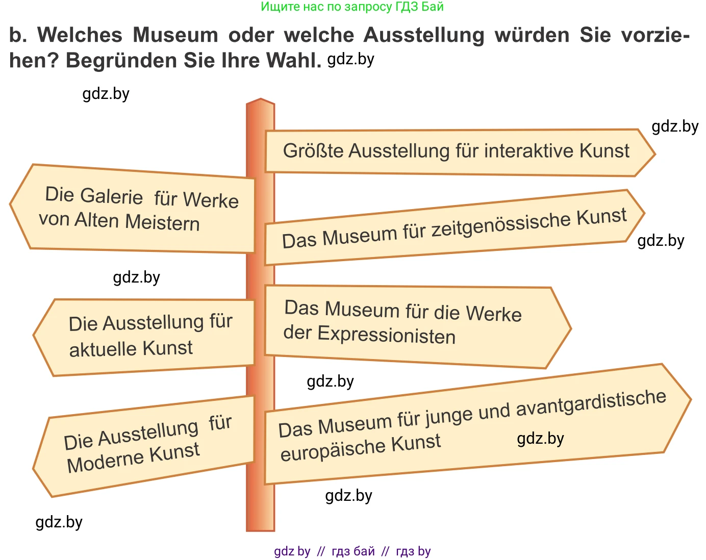 Немецкий язык (Deutsch), 10 класс Учебник (Schülerbuch), авторы: Будько Антонина Филипповна (Budjko Antonina), Урбанович Инна Ювинальевна (Urbanowitsch Ina), издательство Вышэйшая школа, Минск, 2018, оранжевого цвета, страница 158, номер 2b, Условие