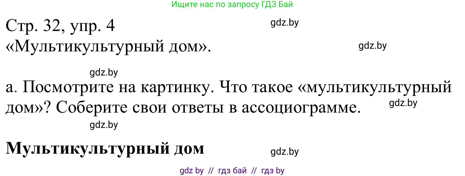 Немецкий язык (Deutsch), 10 класс Учебник (Schülerbuch), авторы: Будько Антонина Филипповна (Budjko Antonina), Урбанович Инна Ювинальевна (Urbanowitsch Ina), издательство Вышэйшая школа, Минск, 2018, оранжевого цвета, страница 32, номер 4a, Решение