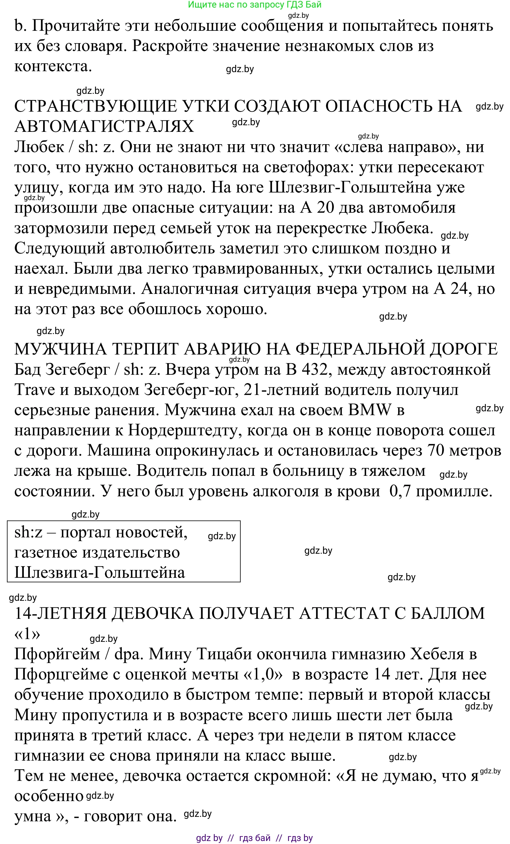 Немецкий язык (Deutsch), 10 класс Учебник (Schülerbuch), авторы: Будько Антонина Филипповна (Budjko Antonina), Урбанович Инна Ювинальевна (Urbanowitsch Ina), издательство Вышэйшая школа, Минск, 2018, оранжевого цвета, страница 106, номер 3b, Решение