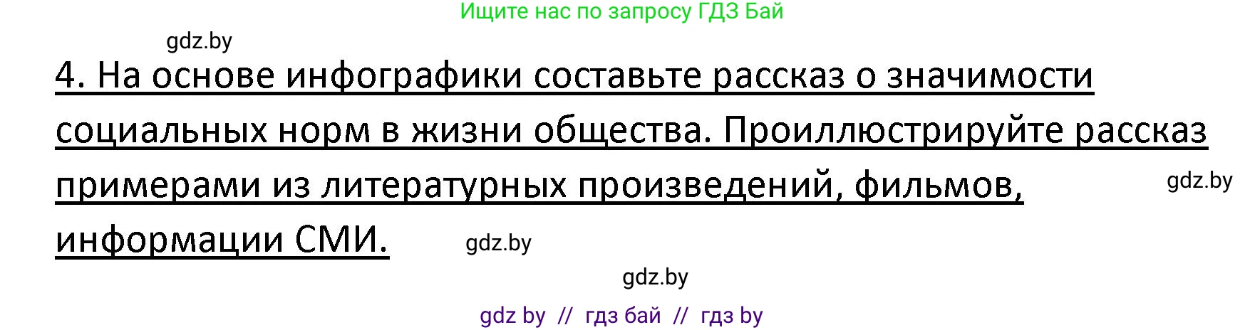 Обществоведение, 9 класс Учебник, авторы: Данилов Александр Николаевич, Полейко Елена Александровна, Кушнер Надежда Васильевна, Бернат Ирина Петровна, Белов А А, Кизима С А, Клецкова И М, Легчилин А А, Солодухо А С, Рубанов А В, издательство Адукацыя i выхаванне, Минск, 2019, жёлтого цвета, страница 117, номер 4, Решение