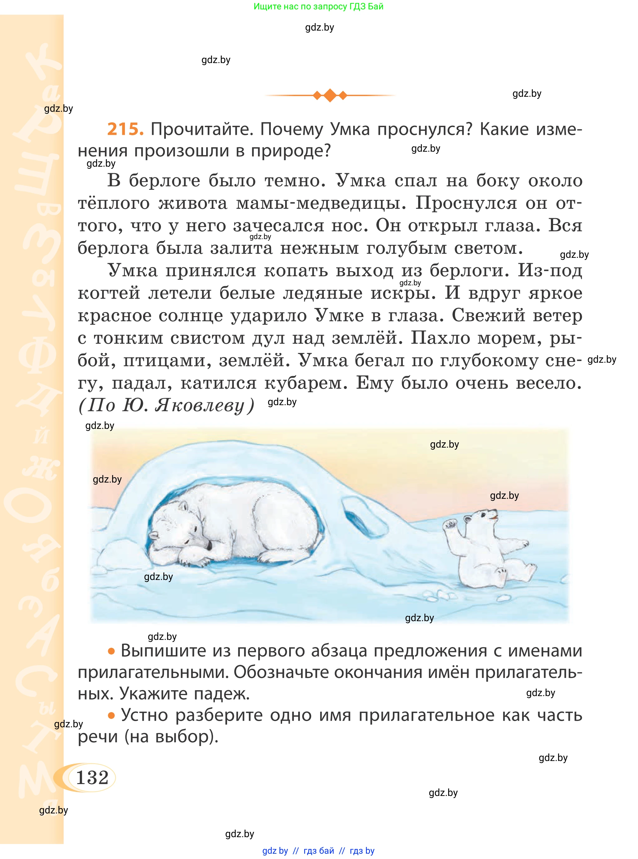 Русский язык, 4 класс Учебник, авторы: Антипова Маргарита Борисовна, Верниковская Алла Викторовна, Грабчикова Елена Самарьевна, издательство Академия образования, Минск, 2024, оранжевого цвета, Часть 1, страница 75, номер 132, Условие
